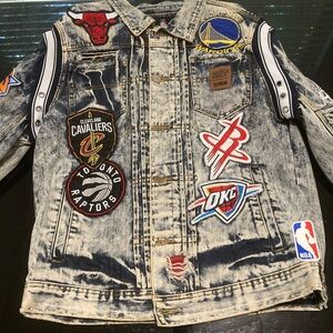 NBA logo jacket